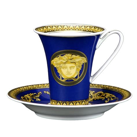 versace rosenthal medusa blue|rosenthal Versace dinnerware collection.